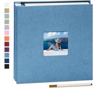 Yopih Self Adhesive Photo Album 28 27Cm Magnetic Scrapbook Album with Window