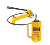 YOPNDFR 20T Hydraulic Jack With CP-700 Hand Pump, Hollow Single-acting Hydraulic Cylinder, Able To Push And Pull(20T-4in Stroke+CP-700 Hand Pump)