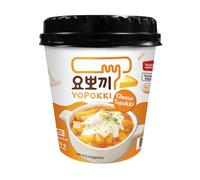 Yopokki Instant Chewy Korean Topokki Rice Cakes Tteokbokki (Cheese)