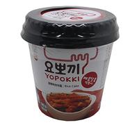 Yopokki Korean Rice Cake with Hot Sauce (Spicy Topokki) 140g