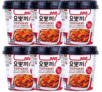Yopokki Sweet & Spicy Topokki Cup 140g x 6