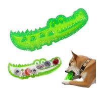 YoPoll Slow-Feed Chew & Fetch Crocodile Dog Toy, Dogs Slow Feeder Puzzle, reat Dispensing Dog Toys Promotes Slow Eating, Reduces Stress,Perfect for Fetch,Chewing & Training (Large)