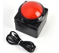 Yoqanr Programmable USB Macro Space Keyboard, Major Policy Decision Button, One Handed Keyboard, Space Game PC Switch Control, Customized Combination Buttons (Red)