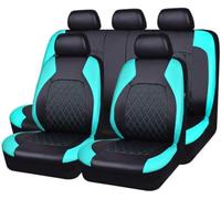 YoQIK Car Seat Cover Sets for Toyota Yaris Hybrid 2020-2025,Leather Front Back Full Surround Protectors Pad Breathable Waterproof Universal Interior Accessories,D