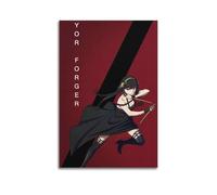 Yor Forger Posters Spy × Family Posters Stylish Print Poster Aesthetic Wall Art Decor Vintage Canvas Decorative Painting Poster Living Room Bed Room Derector 08x12inch(20x30cm) Unframe-style