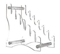 Yorajuy Acrylic Cutter Display Stand, Cutter Display Stand, Detachable KnifeDisplay Stand, Display Stand Holder for Folding Cutter, Steak Cutter, Fruit Cutter, Hunting Cutter