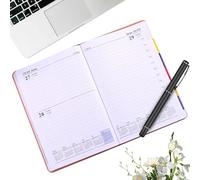 Yorajuy Agenda 2026 | 2026 Planner Notebook,English Schedule Notebook Work Record Diary for Goals Appointments To-Do List Planning Organizing Tracking Management