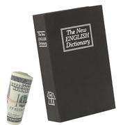 Yorajuy Book Safe With Combination Lock, Diversion Secret Lock Box, Portable Money & Jewelry Safe