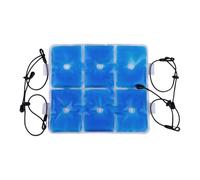 Yorajuy Cold Packs | School Bag Gel Ice Pad | Flexible Cold Pad Reusable Cooling Liners for Home Student Sports Workplace Travel Outdoor Picnic Hot Weather Commute Backpack