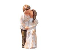 Yorajuy Couple Figurines in Love,Small Couple Statue Couple Decor | Lovers Statue Desk Decor, Resin Couple Sculpture, Couple Kiss Collectible Figurines, Home Decoration