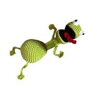 Yorajuy Cute Animal Crochet Door Stopper, Handmade Animal Decorative Door Stopper, Crochet Door Wedge, Fabric Door Stopper, Household Door Hardware, Handmade Door Gear Frog