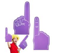 Yorajuy Giant Foam Fingers Gladiators, 18 Inch Sports Fan Foam Finger, Dly Blank Foam Hand For All Local Athletics Sport Events Game, Puppet Props Event