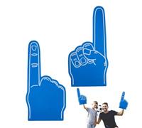 Yorajuy Giant Foam Fingers Gladiators, 18 Inch Sports Fan Foam Finger, Dly Blank Foam Hand For All Local Athletics Sport Events Game, Puppet Props Event