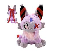 Yorajuy Husk Meow Plush, Hazbbin Hotel Plush, LuciferMeow Plush, Hell Inn LuciferCat Plush Doll, For TV Fans, Soft Stuffed Figure Doll For Kids Adults, Choice For Family