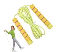 Yorajuy Kids Jump Rope - Knot-Proof Weighted Jump Rope | Lightweight Speed String Non-Slip Grip for Gym Training Cardio Routines Fitness Workouts Adult
