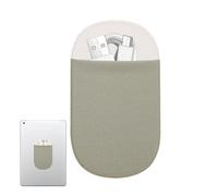 Yorajuy Laptop Holder,Reusable Adhesive Slim Holder Case for Magic | Elastic Stick- Carrying Portable Hard Drive Storage Case for Computer Accessories, Wireless