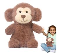 Yorajuy Monkey Stuffed Animal, Cuddly Monkey Doll, Soft Stuffed Animal Cuddly Plush Toy for Nursery Living Room Home Decoration Christmas Birthday