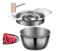 Yorajuy Pomegranate Peeling Tool Set - 304 Stainless Steel Deseeder for Kitchen and Home Use