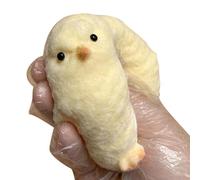 Yorajuy Squishy Chicken Toy, Fidget Squeeze Toy, Cute Squeeze Toy Fun Little Chick, Prank Novelty Toy Chicken Puffer Toy For Home Airplane Car Trip Birthday Party