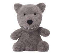 Yorajuy Stuffed Wolf,9.84 Inch Grey Wolf - Skin-Friendly Collectible Doll Pillows Cute Decor Bedroom Girls Nursery Birthday Boys Kids for Comfort Play Decoration