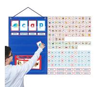 Yorajuy Word Games - PVC Educational Learning Tool | Words Phonics Games Chart - For Kid Boys Children Teen Student