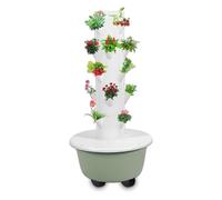 YORCME Stackable Plant Tower Hydroponics Systems 20Pots/28Pots/36Pots Space-Saving Hydroponic Garden Tower - 6-Tier Indoor Growing Systems with Controller 7-Layer28Pots-HydroponicTower