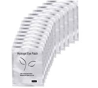 Yorgewd 100 Pairs Under Eye Gel Pads Eyelash Extension Pads Lints Free Eyelash Patches for Pro Salon & Individual Eyelash (100 Pairs)