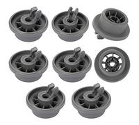 Yorgewd 8-Pack Dishwasher Lower Rack Wheel Replacement 165314 Fit for Bosch Kenmore & Neff Siemens Dishwashers