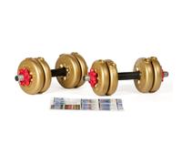 York 11kg Dumbbell Set Adjustable Home Weight Lifting