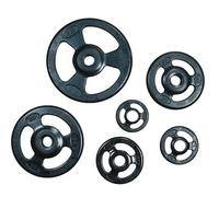 York ISO-Grip Steel Composite Rubber Coated Gym Olympic Weight Plates