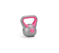 York Fitness Vinyl Kettlebell, Pink, 2kg
