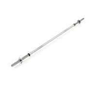 York 5’ Spindle Lock Solid Chrome Bar with Collars