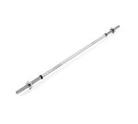 York 5Ft Standard 1" Barbell With Spinlock Collars - Ideal For Home Weight Training