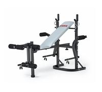 York B501 Adjustable Weight Bench With Butterfly Arms And Leg Developer For Home Fitness