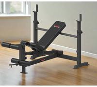 York Barbell C19BB Olympic Bench with Leg Developer