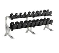 York Barbell Pro-Style Packs, 2.5 KG - 25 KG Pack & 10 Pair Rack