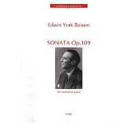 York Bowen: Sonata Op.109 for Clarinet & Piano, Emerson Edition E166