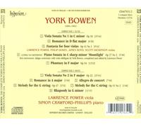 YORK BOWEN: THE COMPLETE WORKS FOR VIOLA & PIANO NEW CD