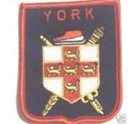 York City Yorkshire Flag Embroidered Patch Badge