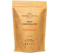York Cocoa Works Orange Hot Chocolate (750g, 20 Servings) Artisan Chocolate Maker