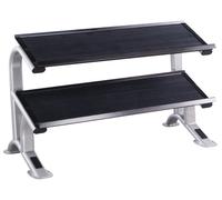 York ETS 2-Tier Dumbell Flat Tray Rack