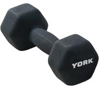 York Fitness Single Neoprene Hex coating Dumbbell