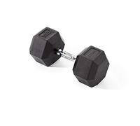 York Fitness Unisex Rubber Hex Dumbbells (Pair)