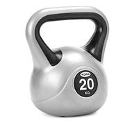 York Fitness Vinyl Kettlebell, Black, 20 kg