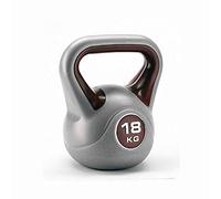 York Fitness Vinyl Kettlebell, Maroon, 18 kg
