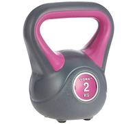 York Fitness Vinyl Kettlebell, Pink, 2kg
