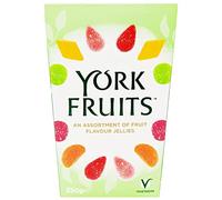 York Fruits an Assortment of Fruit Flavour Jellies 350g