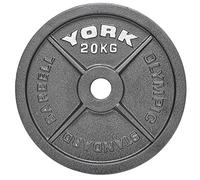 York Hammertone Cast Iron Olympic Plate (Single)