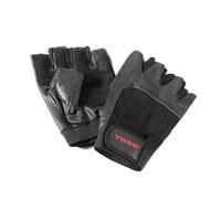 (L) York Leather Weight Lifting Gloves Heavy Duty Gym Training