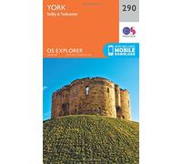 Explorer 290 York Map With Digital Version, Orange One Size